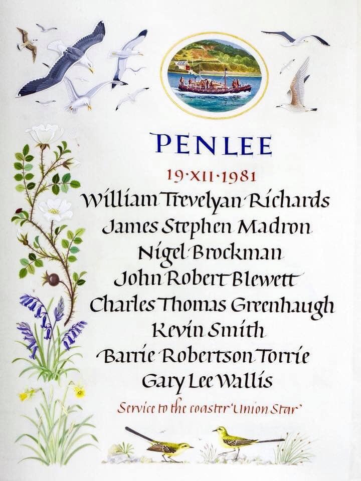 Today we remember the eight extremely brave, fearless &amp; selfless <a href="/RNLI/">RNLI</a> lifeboatmen, who made the ultimate sacrifice on 19th December 1981. Their courage, dedication, determination, valour &amp; heroism serves as a beacon to us all. #ServiceNotSelf #GreaterLoveHathNoMan