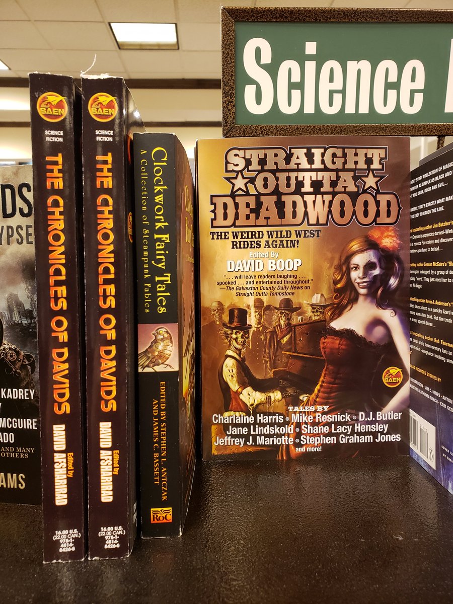 Look at what I found @BNFortCollins. That's the anthology featuring a ton of my buddies including <a href="/DavidJohnButler/">D.J. Butler -- Sci-Fi / Fantasy Author and Editor</a> and @dmafshar