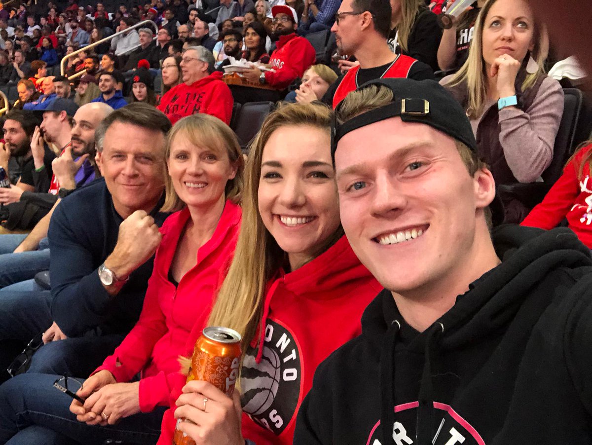 I'm at my beloved Pistons game with my team. They're all Raptors fans and could be unemployed by this time tomorrow.