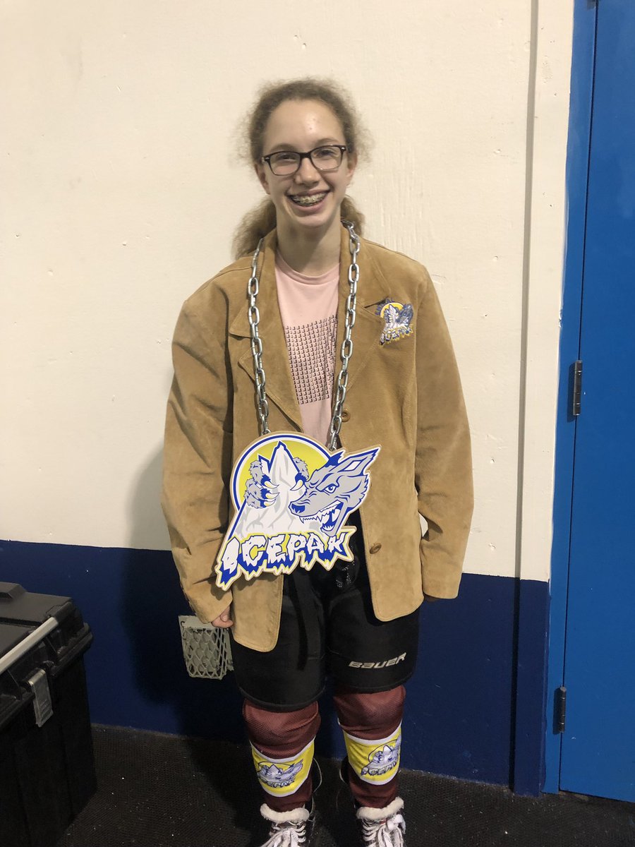 AAAFemaleBantam's tweet photo. Congratulations to the Icepak hardest worker from this past weekend! https://t.co/5q0MxdjwXJ