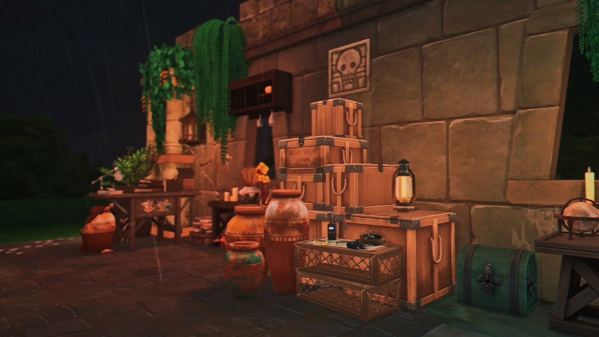 littlestbuilds's tweet photo. Selvadorada 🌿🍃🤍

Jungle adventure appreciation build! 

Would you set up a tent here? Treasure awaits 👑💚

Download here ⬇️
https://t.co/w2uu2xkvhl

#Sims4 #TheSims #ShowUsYourBuilds https://t.co/cO6hP4oQbc