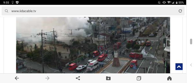 火事 長野県飯田市中央通りで火災 現地の画像まとめ まとめダネ