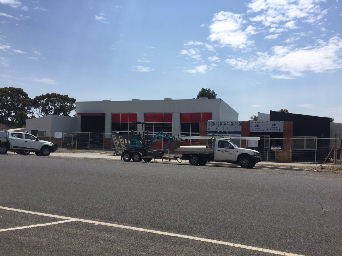Fantastic progress on the new home for Ararat Fire Brigade👍👍👍