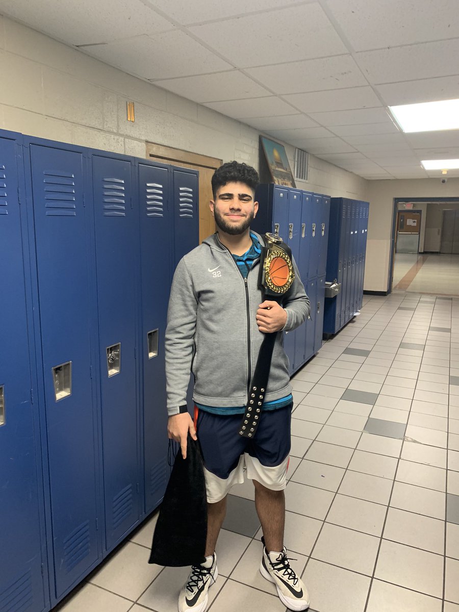 salambasketball's tweet photo. Congrats to Malik who is the new Stars Champ for his 21 pt 5-6 from 3pt land and lock down defense on Eastbrooks second leading scorer in a 49-30 victory. #champishere #starsup https://t.co/0UAanjnvob