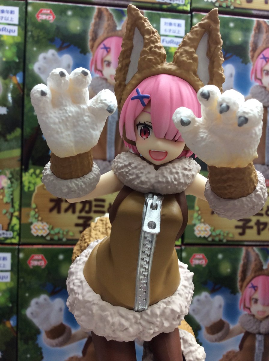 スピカ大宮南銀店 No Twitter プライズ 新入荷 ｓｓｓフィギュア 童話シリーズ ラム オオカミと七匹の子ヤギ 全１種 プライズ クレーンゲーム 大宮 大宮駅前 リゼロ ラム