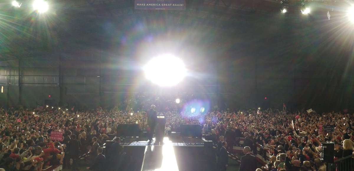 TedCGoodman's tweet photo. President @realDonaldTrump reminds the crowd that he was named "Man of the Year" in Michigan not too long ago. Watch the media twist themselves into pretzels trying to debunk this claim. Thank you, President Trump - Former #MichiganManoftheYear! ๐๐บ๐ธ #KAG #MAGA https://t.co/Ty8eT4HjEh