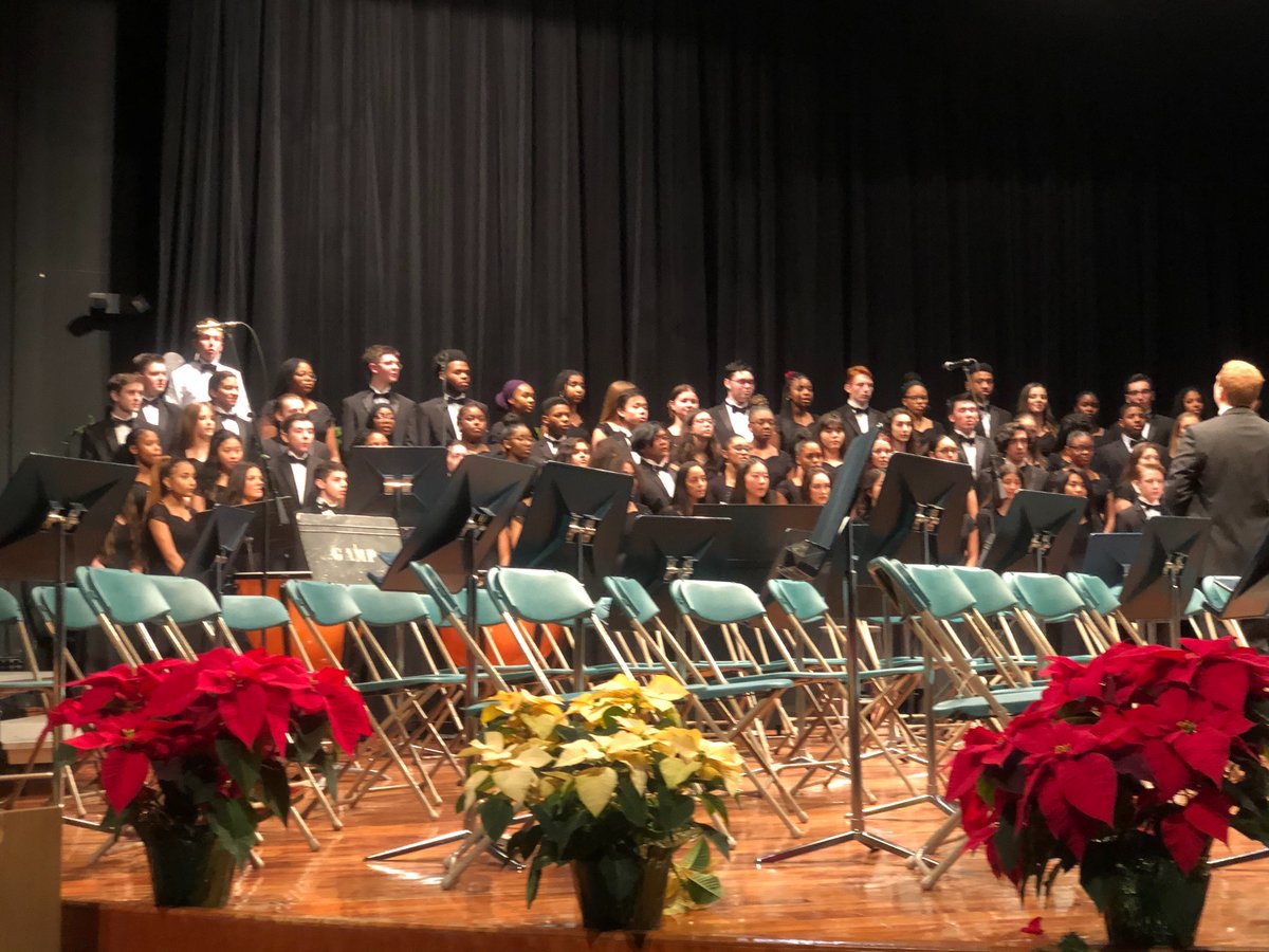 AllThingsGAMP's tweet photo. Concert choir performs the Sugar Plum Fairy with Jerry, James, and Liam performing as our very own sugar plums! https://t.co/LvPjsKtnN5