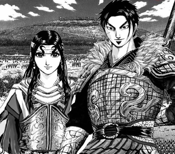 Negato77's tweet photo. Capitaine Shin et Lieutenant Kyokai #Kingdom #Alltimeduo https://t.co/RyUQgdCvJu