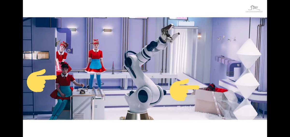 15.4. from Irene's control. Hence, even herself. Next is Joy. The queen. She is appointed by Irene to guard Yeri if she is doing her job. Then to the next scene, you can see that Yeri is hiding inside the box while Joy is handling the controls. But why not Irene?