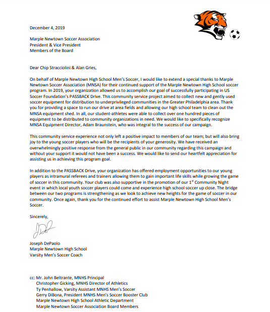 Marple Newtown HS Boys Soccer tweet media