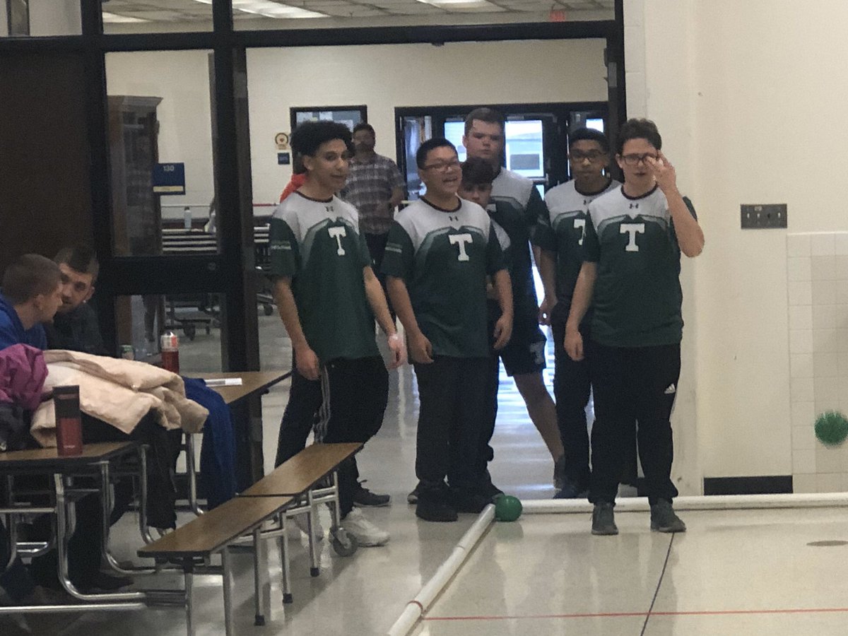 THSBocce's tweet photo. A great day of bocce action as our Titans took on the Walkersville Lions! https://t.co/QZ78KdWvMn