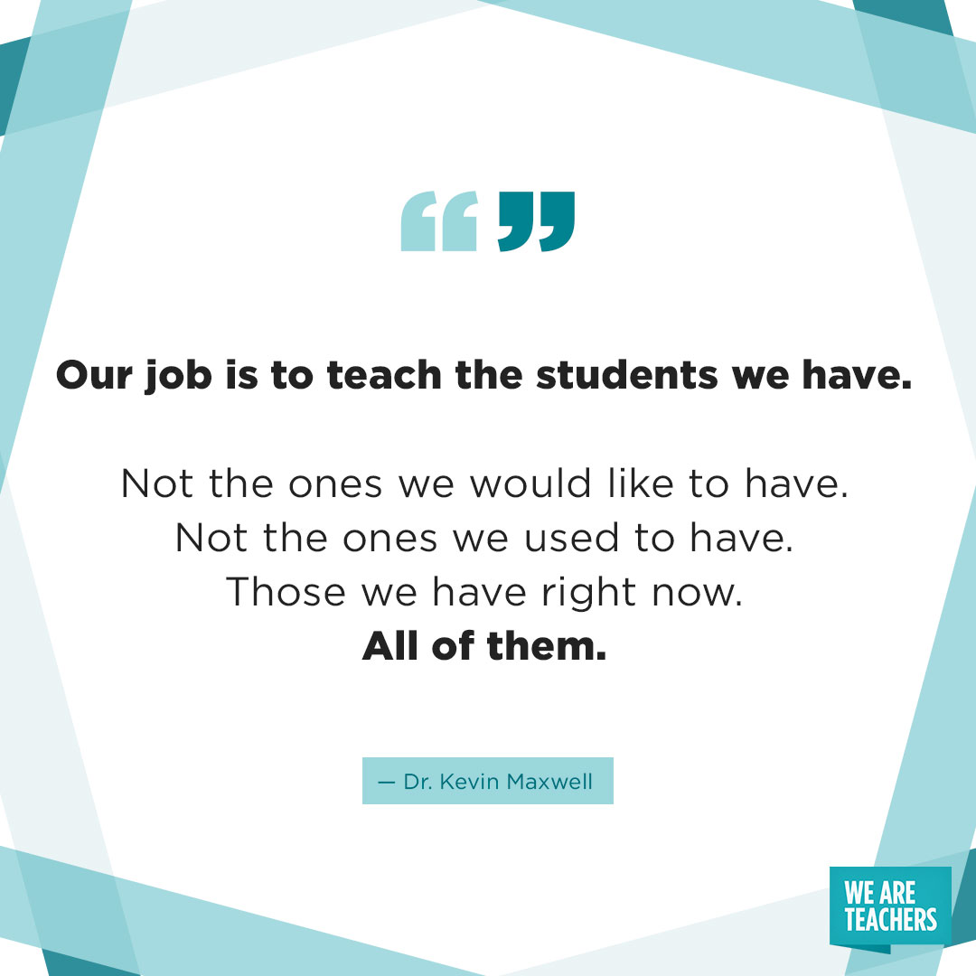 WeAreTeachers's tweet image. A great reminder. #iteach