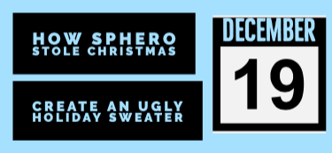Just a few more days till the end of the #STEM Countdown to the Holidays! Check out these activities that include #coding with Sphero or #design your own ugly holiday sweater dsb1makes.weebly.com  #edtech #designthinking Rubrics included!