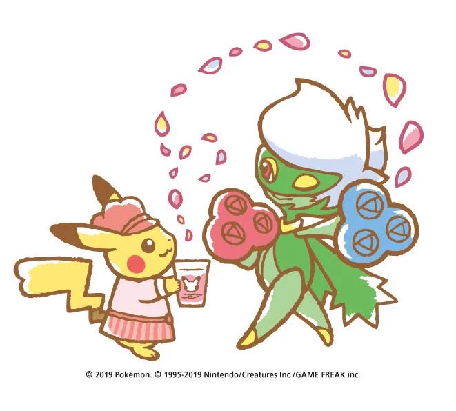「ピカチュウスイーツ by ポケモンカフェ 」店内やパッケージ、サイトなど様々な場所で使われているイラストの公開許可をいただきました✨✨
 #ピカチュウスイーツ #ポケモンセンター #ポケモンカフェ 