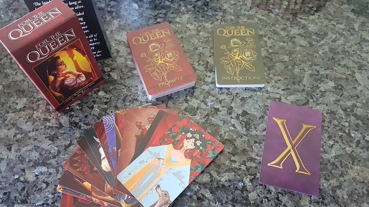KettleandClock's tweet image. Thanks @rpgbookshelf for my copy of #forthequeen by the wonderful @muscularpikachu. Great to be able to buy small press tabletop games locally