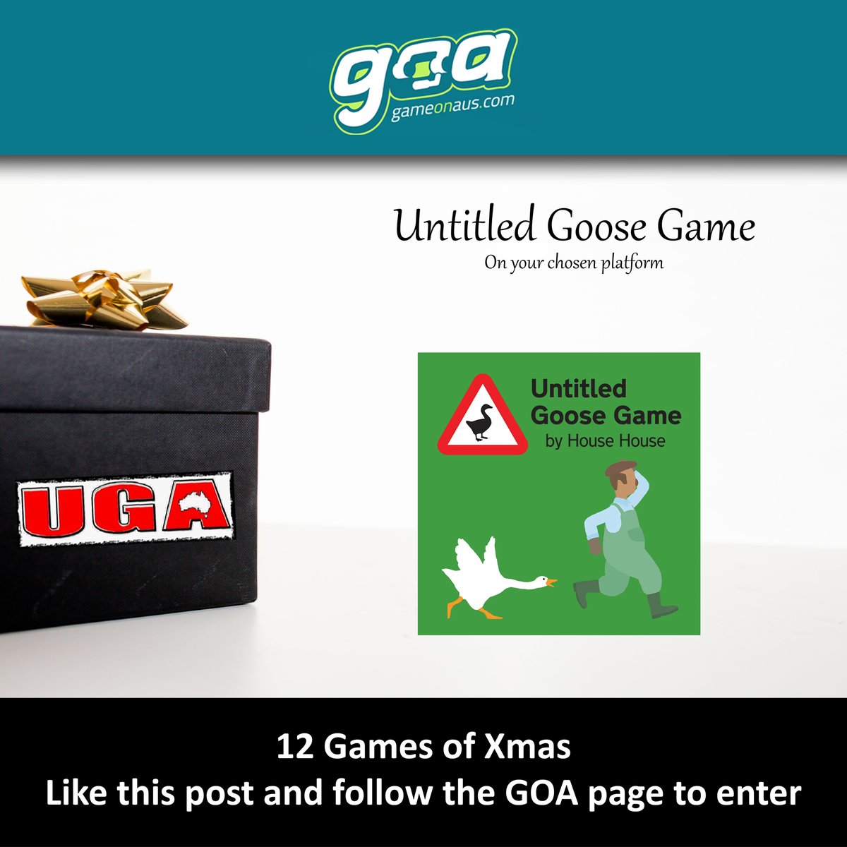 GameOnAUS's tweet photo. 🤩 Day 10 REVEAL 🤩No more need to be a salty goose with this under your virtual stocking. Massive thanks to @UGA
for the angry goose!
Full Deets: https://t.co/LvmjYlYjBl
#GameOnAustralia #GameOn #GameOnAUS #12GamesOfChristmas #BloodyGaming https://t.co/reKw8qwdcm