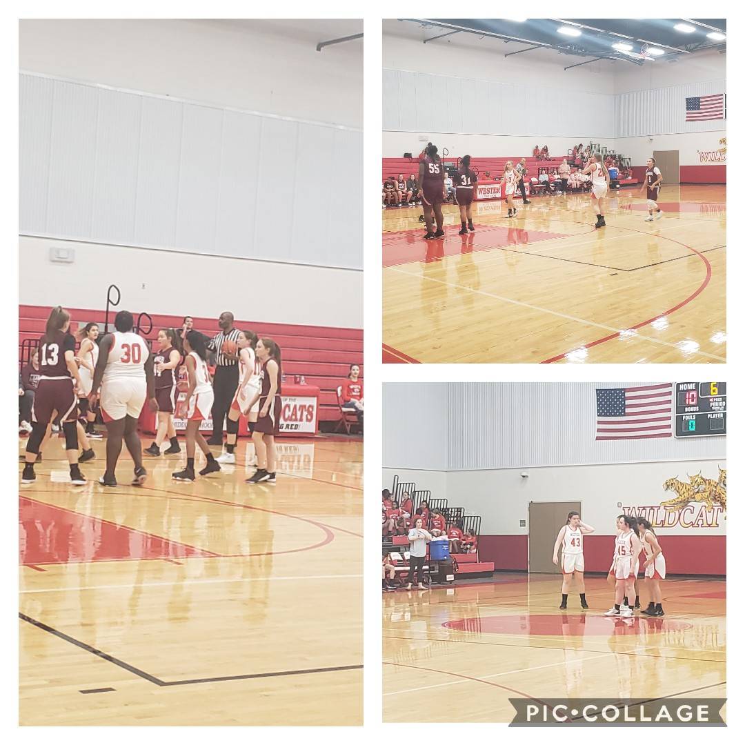 WesterWildcats's tweet photo. Lady Cats playing this evening against Sherman at Wester! 🏀 https://t.co/Zra80U75gx
