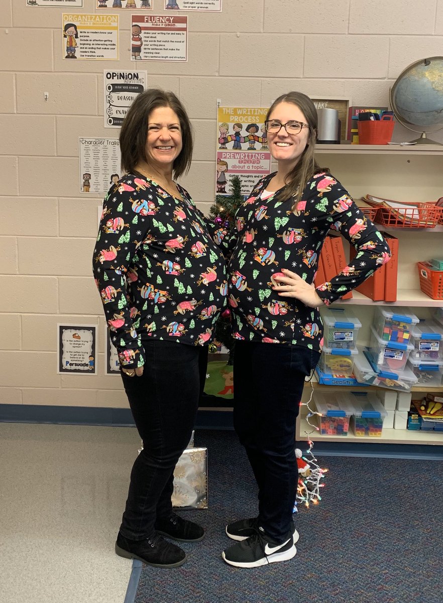 MrsWakelee's tweet image. #TWINNING with @RCPitner today 😂