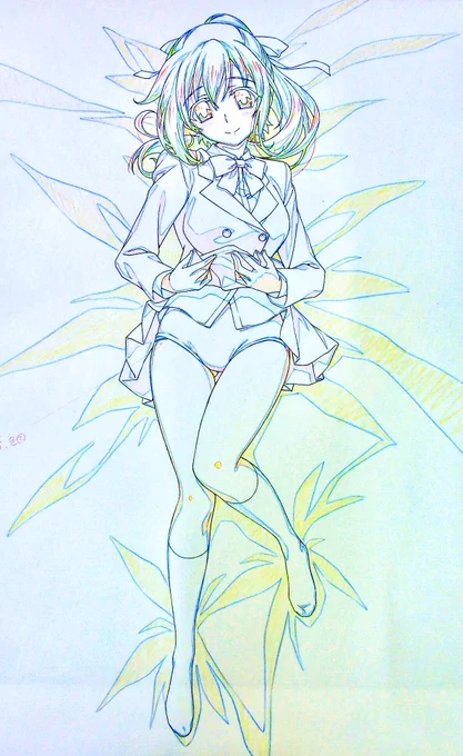 そらおとのそはら。
抱き枕カバー用に描いたモノ。
見せてるのはブルマです。 