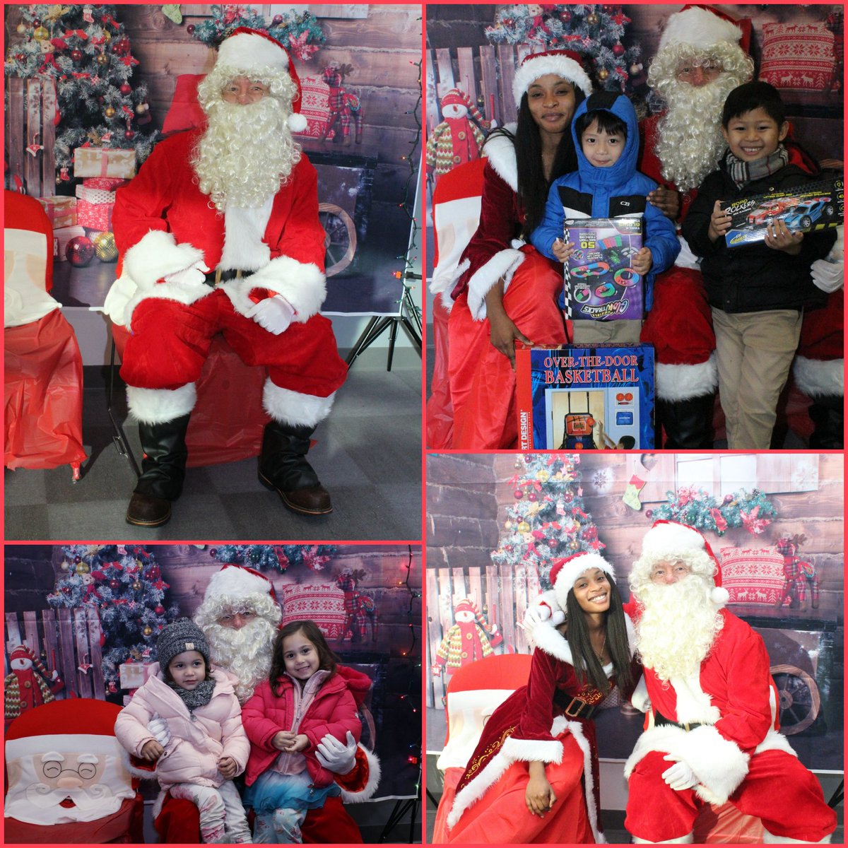 What an awesome happy, jolly time we had today! CHS hosted our Annual kids Christmas party where 200+ kids received a Christmas gift, a visit and photo with Santa and Mrs. Claus! Many happy families! 🎅🎄🤶🏽 #ChristmasFun #kidsparty #community #thatswhatwedo #CHScares