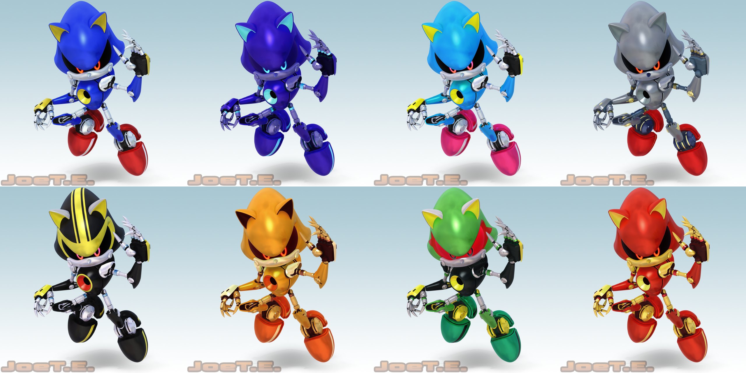 Metal Sonic 3.0  Sonic figures, Sonic, Sonic 3
