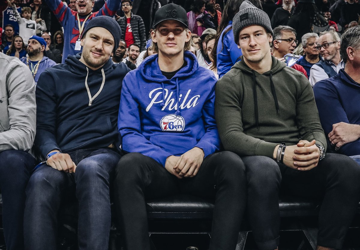 sixers's tweet photo. #OskarStrong 💜 https://t.co/PMD3iPSZDP