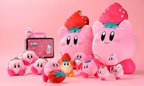 strawberry kirby plush
