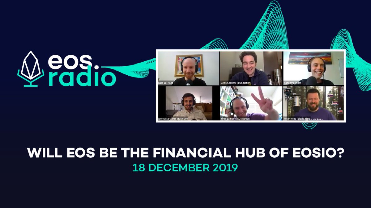 In case you missed this episode: "Will EOS be the financial hub of EOSIO?"

Video URL: youtu.be/rh3GRd9O3Es