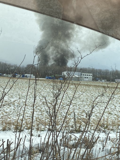 火事 北海道札幌市手稲区手稲前田付近で火災 大きな黒煙上がる 現地の画像や動画まとめ まとめダネ