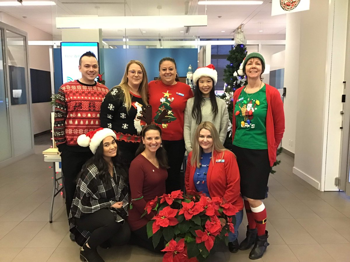 The Eagle Landing team ready for the holidays <a href="/hannah_boakes/">Hannah Boakes</a> <a href="/kitamura_james/">James Kitamura</a>