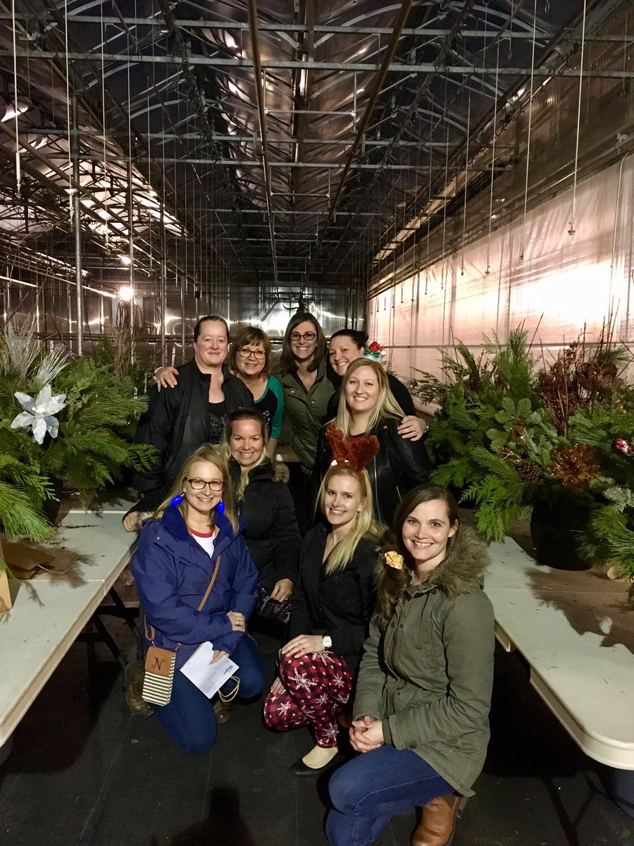 IRECPreK's tweet photo. Our @IREC1 @WCPS72 #PreK team celebrating the festive season together @bluegrassrd, creating “Holiday Porch Planters!” Grateful beyond measure for the collaborative spirit, energy, effort, &amp; love each team member brings into the classroom each &amp; every day ❤️ @IRECKinders https://t.co/FnBxveFYsI