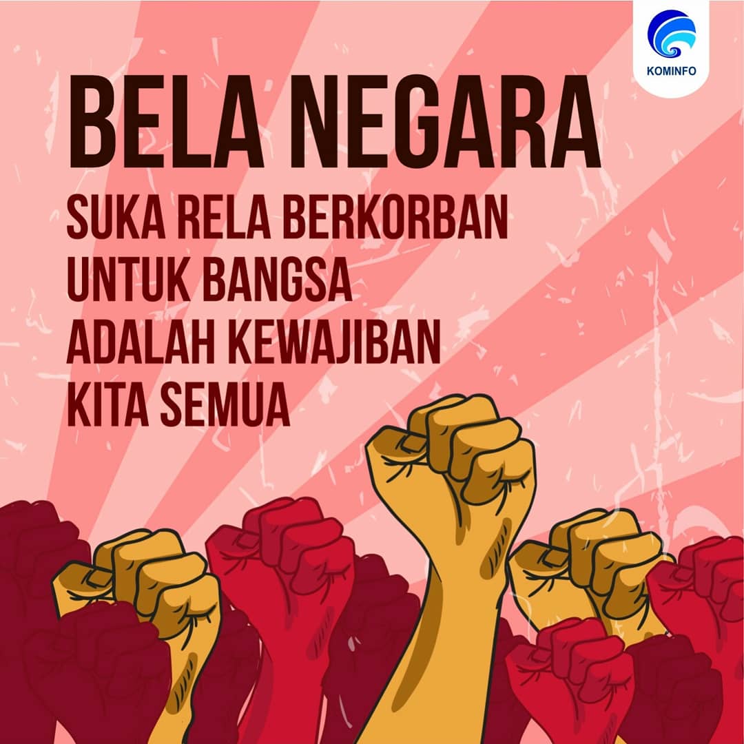DitjenKPM's tweet photo. Banyak hal positif yang dapat kamu lakukan untuk bela negara. 
#saatnyabelanegara #haribelanegara2019 #hbn2019 #haribelanegara https://t.co/UEqqjcQlGu