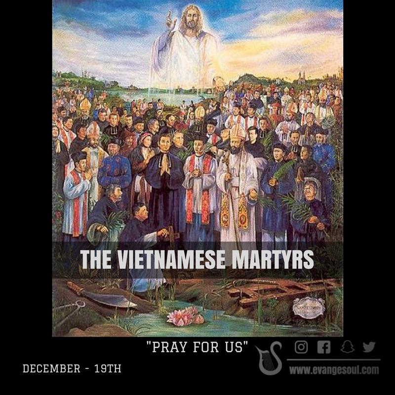 evangesoul's tweet photo. The Vietnamese Martyrs, Pray for us https://t.co/fDmy2TljDI