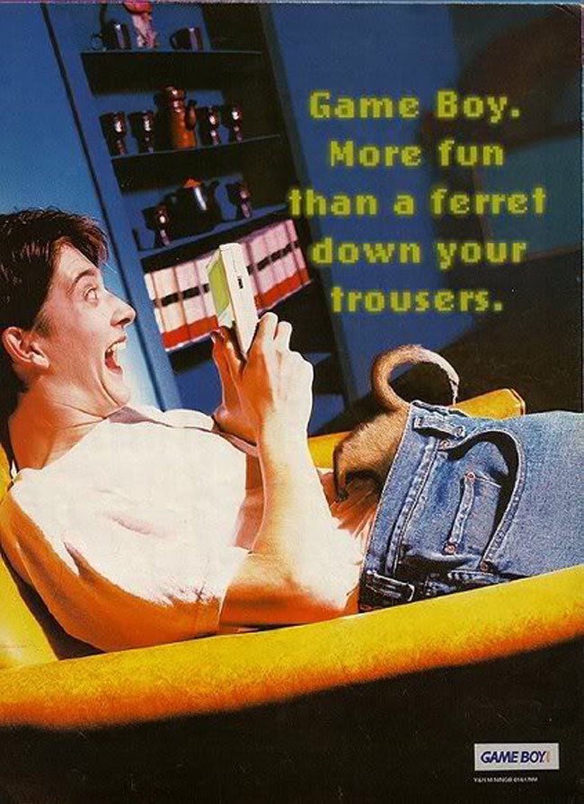 There are a *lot* of old, gross Game Boy ads like this. A LOT.