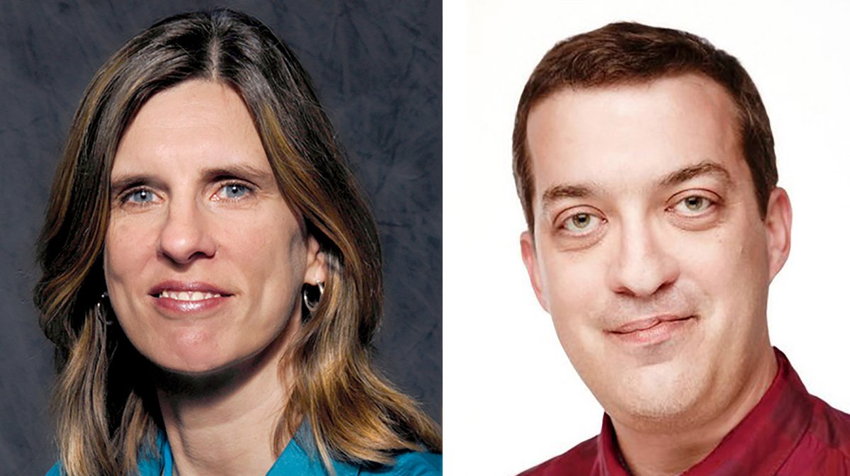 CarlynChatfield's tweet photo. Newly elevated IEEE Fellows: #RiceCompSci #Ricealumni Mary Hall (BA '85, PhD '91) and @AaronHertzmann (BA '96). Congratulations! Read more: https://t.co/PbAUigScyO https://t.co/ACfZ1U03FG
