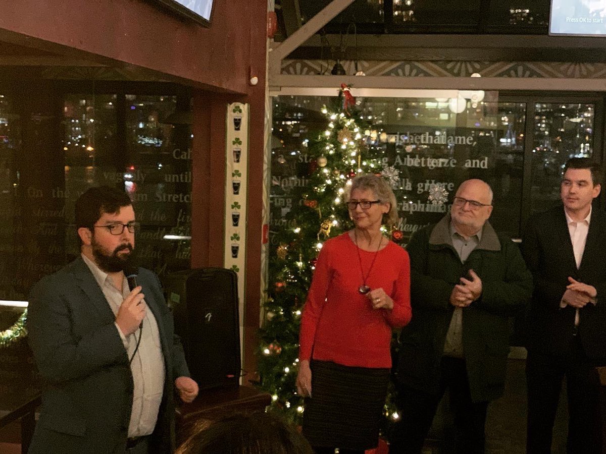 Celebrating #TeamBC tonight with our Liberal family! Thank you to all the volunteers, donors, and supporters who worked so hard to re-elect this government - wishing you a wonderful holiday season!