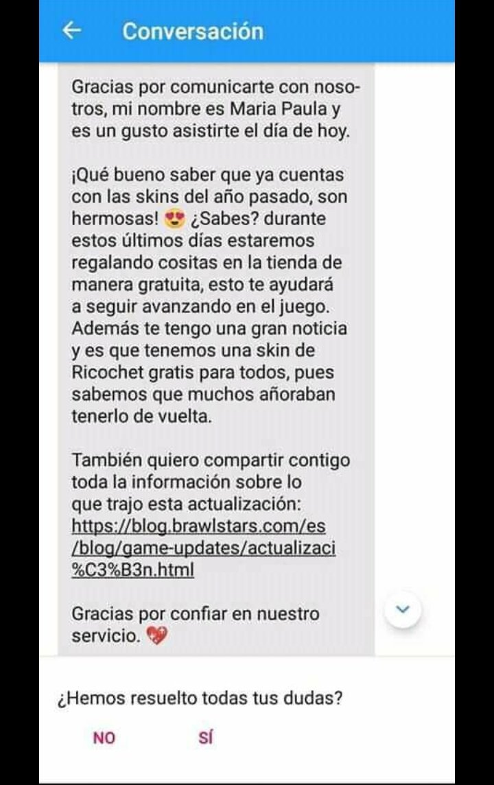 #BS | INFORMACIÓN

No estamos 100% seguros, pero hemos visto por allí en el tweet de @zharbtw sobre la nueva skin de #Ricochet.

Probablemente sea real según lo que dicen estas imagenes👇

¿RICOCHET ESTA VUELTA?🌚

REPITO: NO ESTAMOS 💯 SEGUROS

Captura by: ig: @bloodhooof