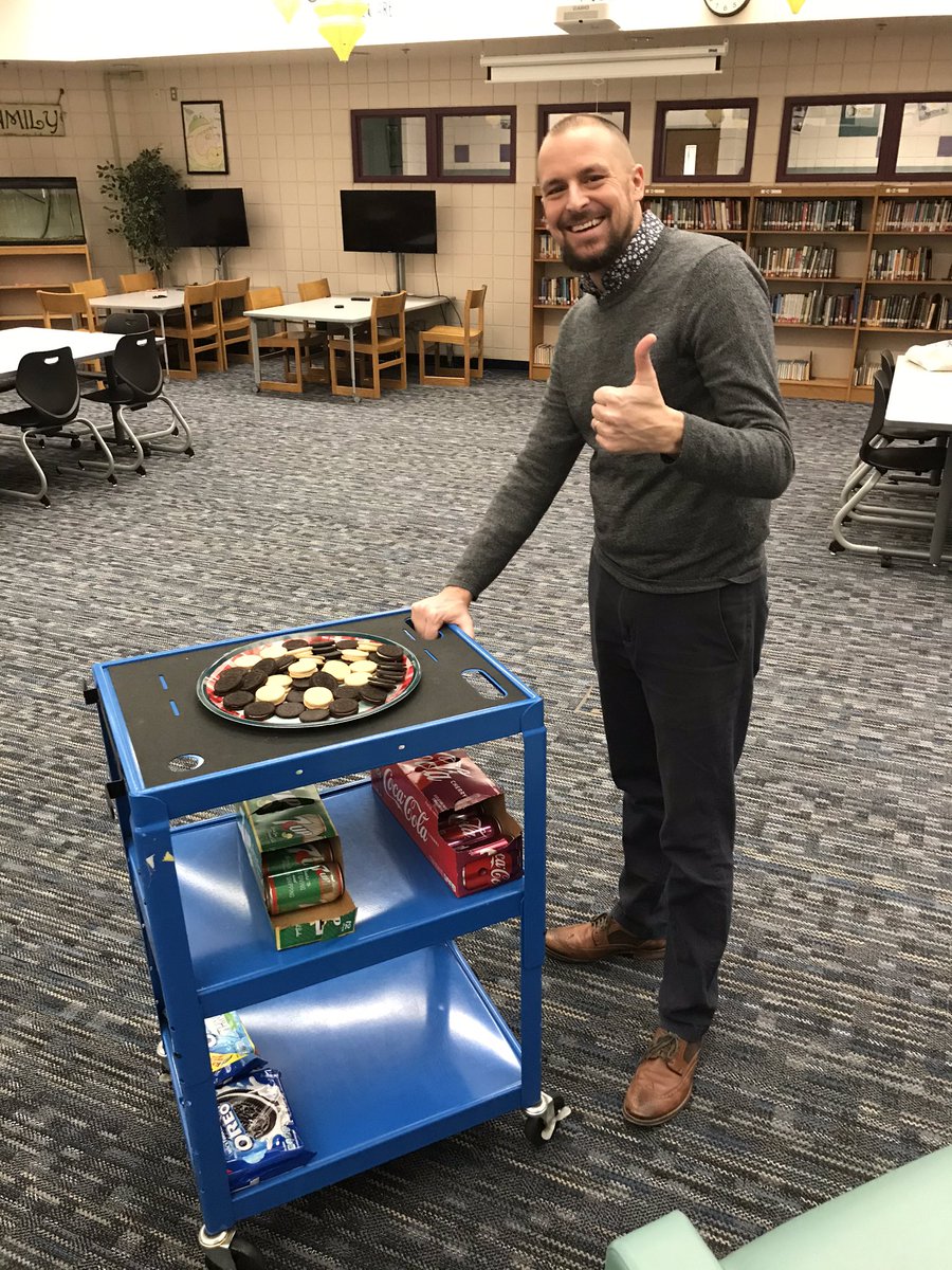 Thank-you <a href="/DaveStefanich/">David Stefanich</a> for the tasty treat as we finish 2019 strong #servantleader #GoWO