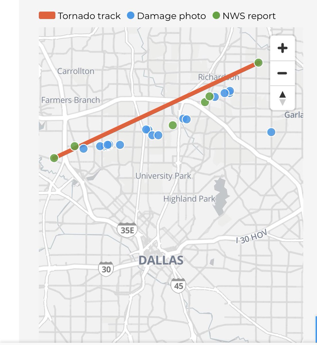 Very cool to see this confirmed, nice work and photos in article <a href="/dallasnews/">Dallas Morning News</a> - dallasnews.com/news/weather/2…