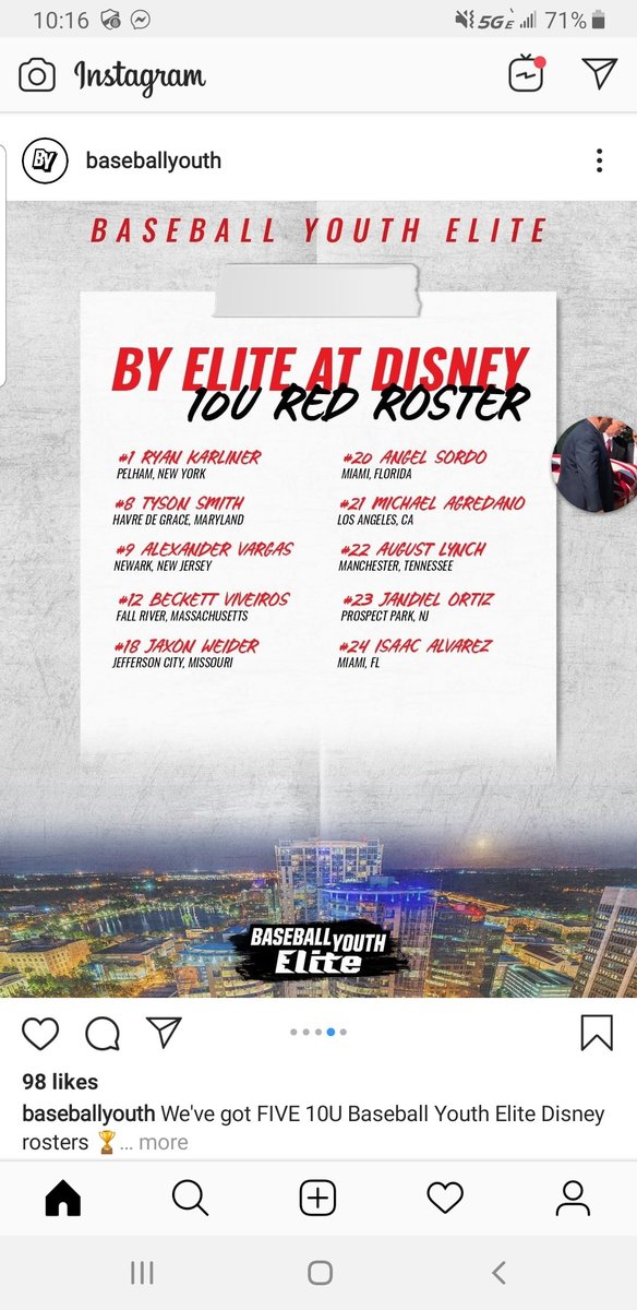 brackhudson31's tweet photo. @GeorgiaJackets 10U August Lynch is heading to Disney to play in the @baseballyouth Elite at Disney. Good luck and excited to have this guy a part of the Jackets Family! #player https://t.co/1f3VR9fOLk