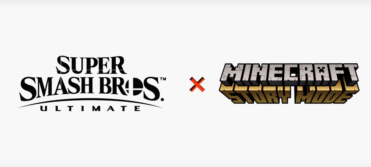 super smash bros ultimate x minecraft