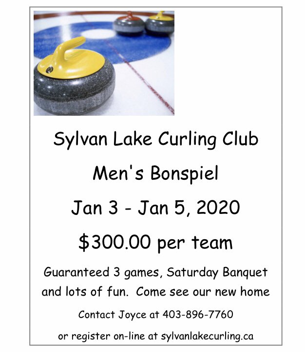 SylvanCurling's tweet photo. One of our most successful Bonspiels!! 

Leave the ladies to cheer you on and come spend the weekend with The Guys!!! https://t.co/2kLujJzhVR
