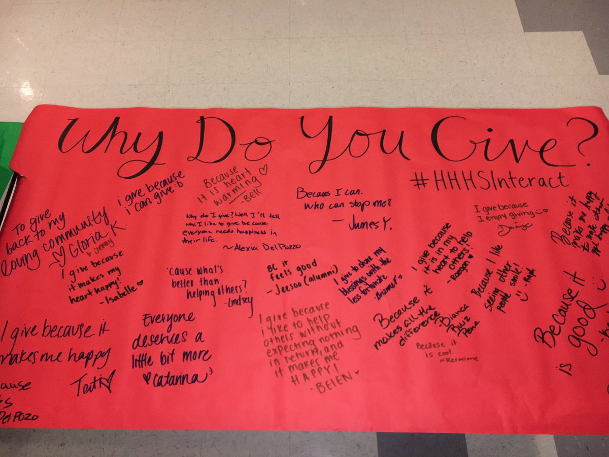 interacthhhs's tweet photo. Happy holidays from #hhhsinteract 🎄 This season is all about giving but we like to give all year round! https://t.co/vjHrQRgpgB