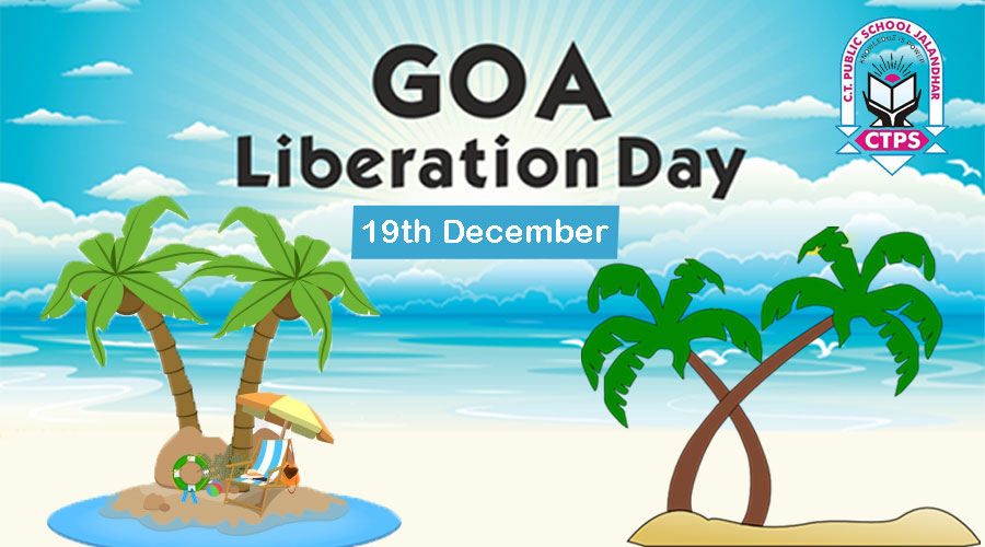 ctpublicschool's tweet image. #GoaLiberationDay is observed on December 19 every year in India. The Goa Liberation Day is celebrated in commemoration of the Indian armed forces freeing Goa from Portuguese rule.#GoaDay #ctgroup #ctg #teamct #ctians #ctpublicschool #ctps