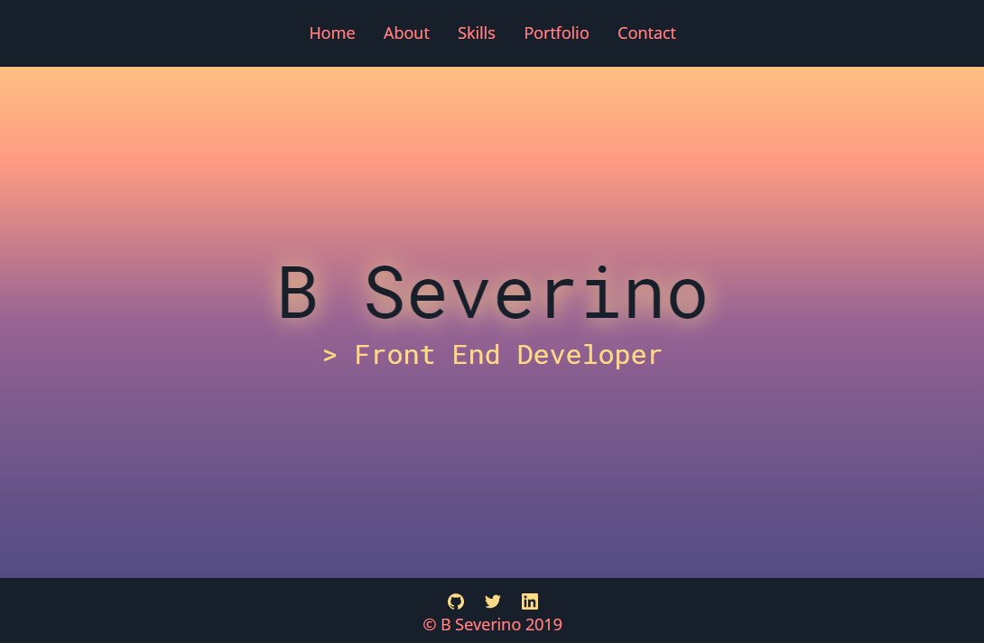 bseverin0's tweet image. redesigned my website from the ground up and I am super pleased with it! 🎨 done with #styledcomponents and a little #reactstrap
bseverino.com