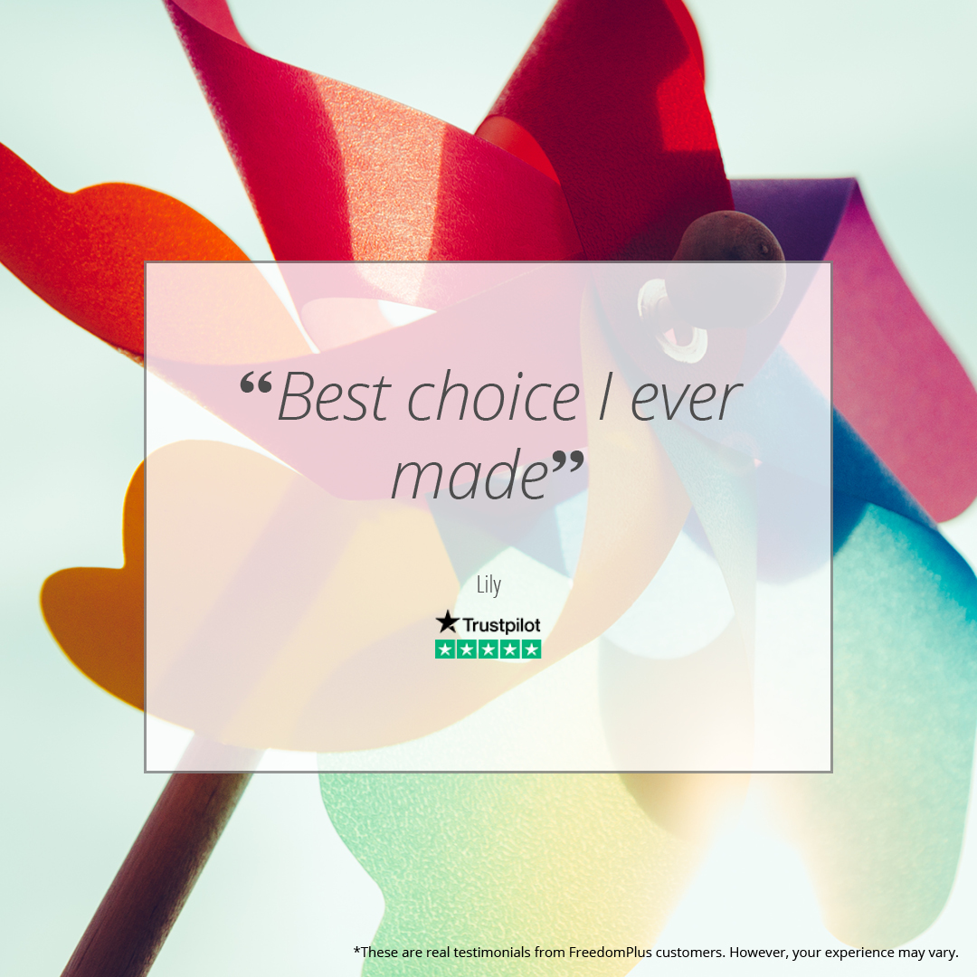 freedomplus's tweet image. "I would definitely recommend this company, it was a very easy process they take care of everything and walk you through it all. Best choice I ever made." ☀️ Lily - FreedomPlus Client

Read the full review on Trustpilot:
trustpilot.com/reviews/5cb501…