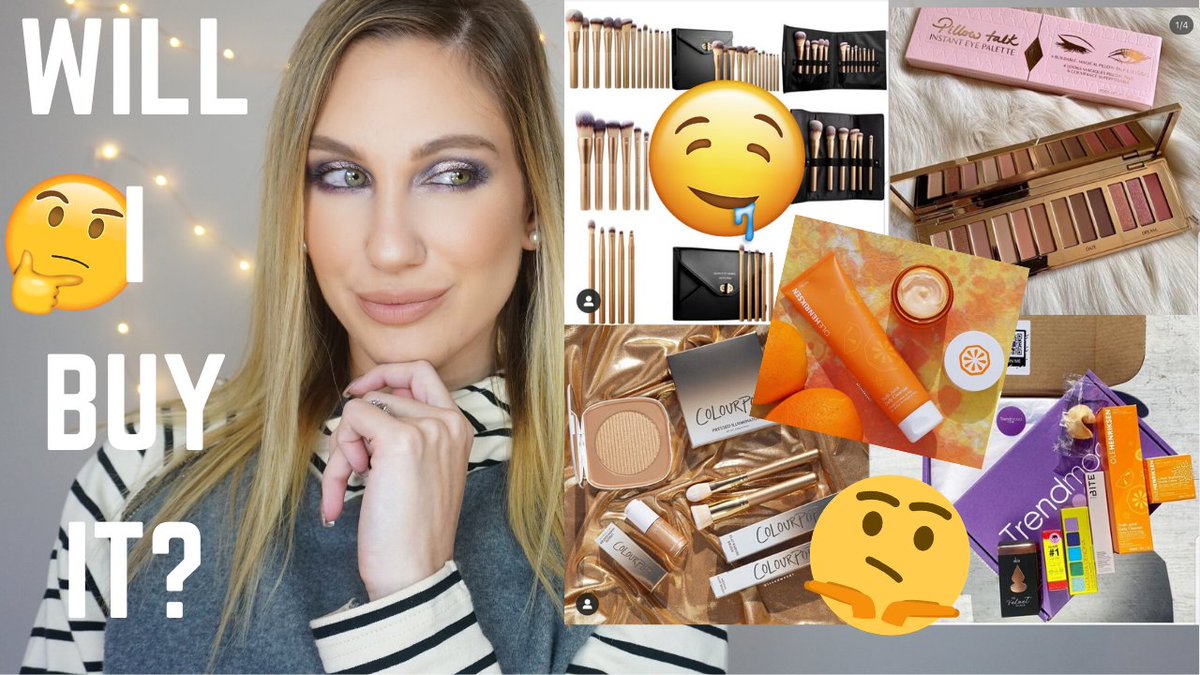 BySamanthaMarch's tweet image. Have you seen my latest #WillIBuyIt - don't miss the $500 gift card #giveaway that is inside 😍🙌 Give this a retweet if you are entering! ❤️ #newmakeup
youtube.com/watch?v=xj1uUw…
