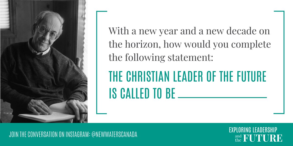 newwaterscanada's tweet photo. In the last few days of 2019, we’ll be exploring Henri Nouwen’s thoughts on this topic from his book:
In The Name Of Jesus: Reflections on Christian Leadership.

Join the conversation on Instagram https://t.co/iZFiLN0ymI

Grab Nouwen's book: https://t.co/BHLILmNGbb https://t.co/BXAdmpb1rw