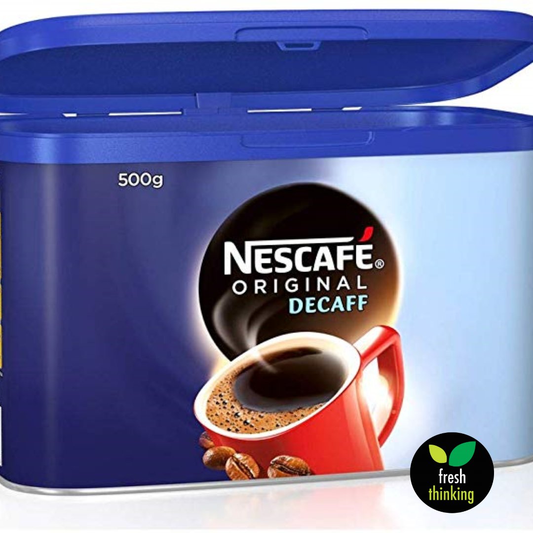ftdorset's tweet image. #ftdorset Nescafe original decaff is on offer at £17.95 for 500g.  Get ready for Christmas and get this great price.
.
.
.
#nescafeoriginal #decaff #onoffer #countryfare #foodservice #freshthinking.