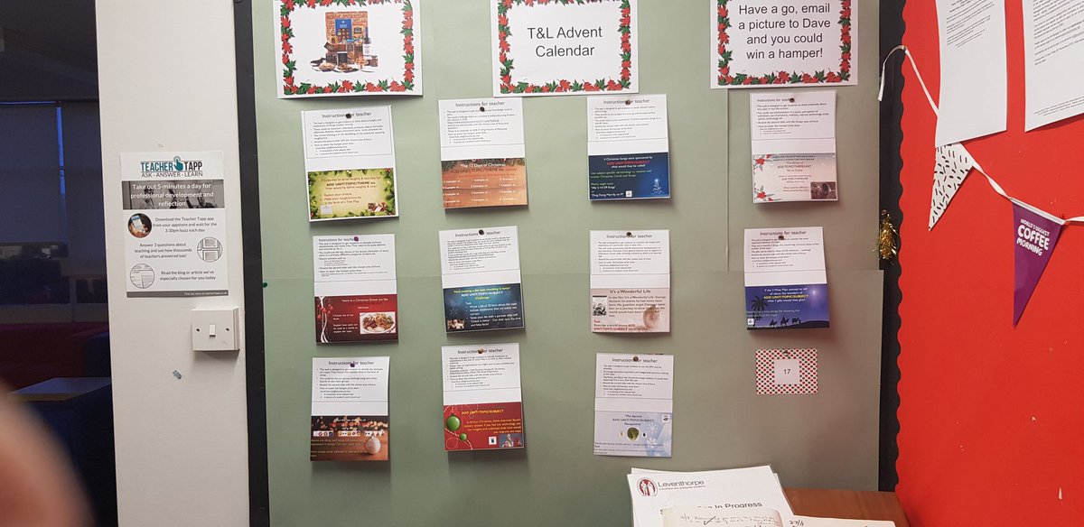 And so ends this year's <a href="/Leventhorpenet/">Leventhorpe</a> t&amp;l advent calendar. How is Christmas dinner like a volcano?, Which Shakespeare characters would be on the naughty list? etc. Great to see thinking and knowledge recall with a Christmas twist. <a href="/thinkschoolcom/">Thinking Matters (Whole School Metacognition)</a>